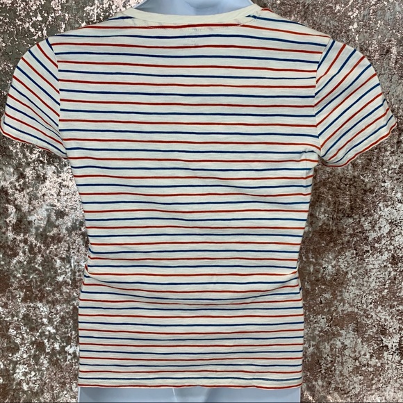 Madewell Whisper Cotton Striped Tee - Picture 5 of 6